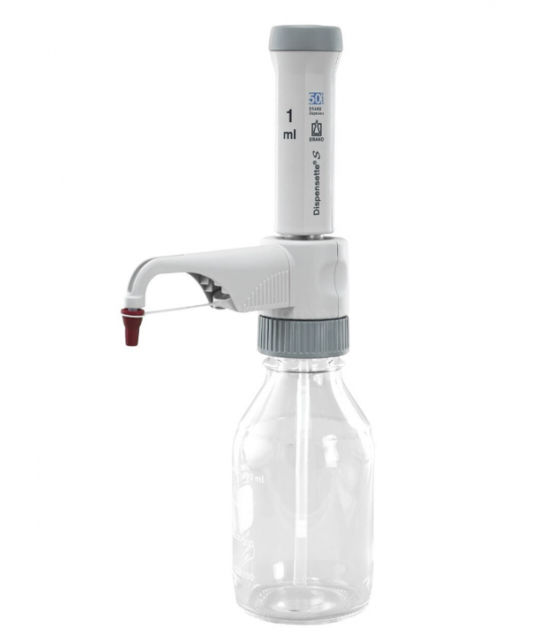 BRAND 4600210 Dispensette® S 1 mL Sabit Hacimli Analog Dispenser Vanasız