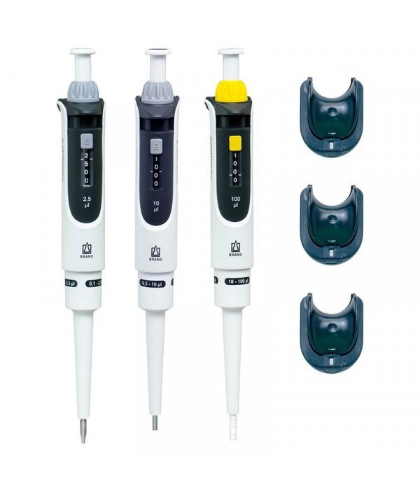 Brand 705890 Transferpette® S Micro Pipet Seti 0,1 - 2,5 µl, 0,5 - 10 µl, 10 - 100 µl Brand 705890 Transferpette® S Micro Pipet Seti 0,1 - 2,5 µl, 0,5 - 10 µl, 10 - 100 µl