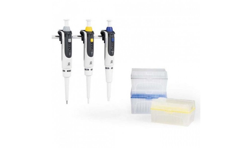 Brand Transferpette® S Standart Pipet Seti 0,5 - 10 µl, 10 - 100 µl, 100 - 1000 µl (Brand 705893)