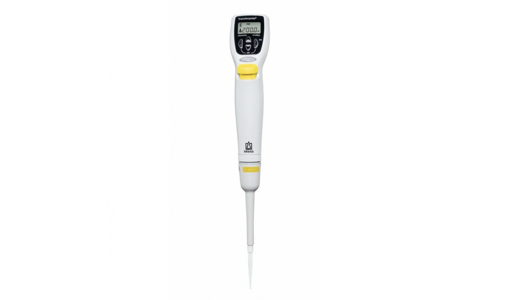 Brand 705303 Transferpette® Elektronik Ayarlı Micropipet 20 sarı