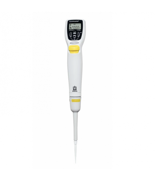 Brand 705303 Transferpette® Elektronik Ayarlı Micropipet 20-200 sarı