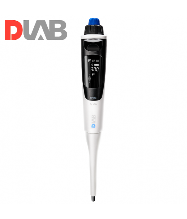 DLAB dPette⁺ Multi Fonksiyonel Otomatik Pipet Elektronik Dijital Ekranlı (30-300 µL)
