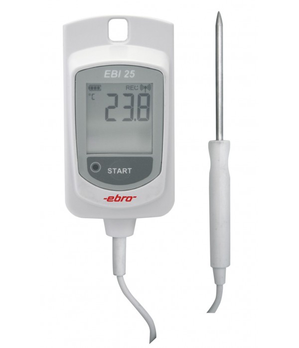 Ebro EBI 25 TE (Problu) Kablosuz Sıcaklık Data Logger Veri Kaydedici Cihazı Ebro EBI 25 TE (Problu) Kablosuz Sıcaklık Data Logger Veri Kaydedici Cihazı