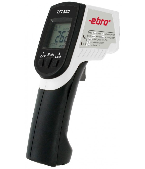 Ebro TFI 550 Çift Kanallı Infrared Termometre Ebro TFI 550 Çift Kanallı Infrared Termometre
