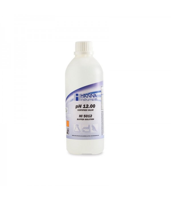 Hanna HI 5012 pH 12.00 @ 25°C Teknik Kalibrasyon Çözeltisi, 500 mL Hanna HI 5012 pH 12.00 @ 25°C Teknik Kalibrasyon Çözeltisi, 500 mL