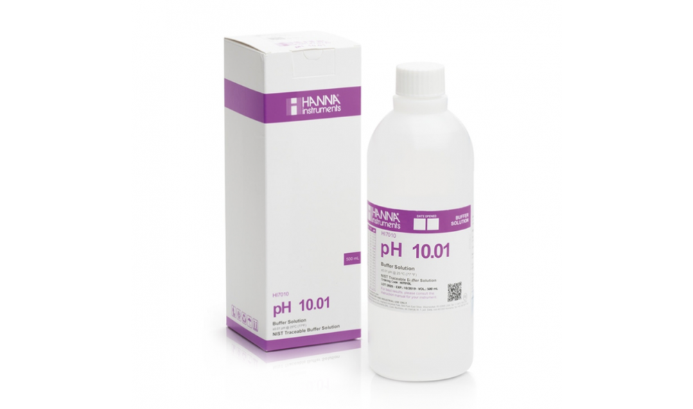 HANNA HI7010L pH 10.01 Kalibrasyon Çözeltisi - 500 ml
