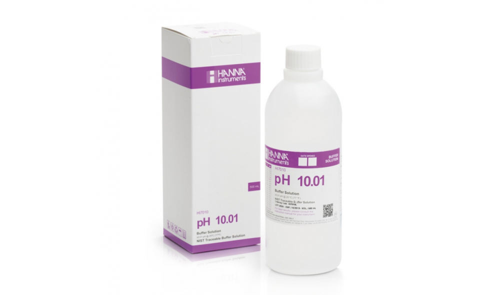 HANNA HI7010L pH 10.01 Kalibrasyon Çözeltisi - 500 ml HANNA HI7010L pH 10.01 Kalibrasyon Çözeltisi - 500 ml
