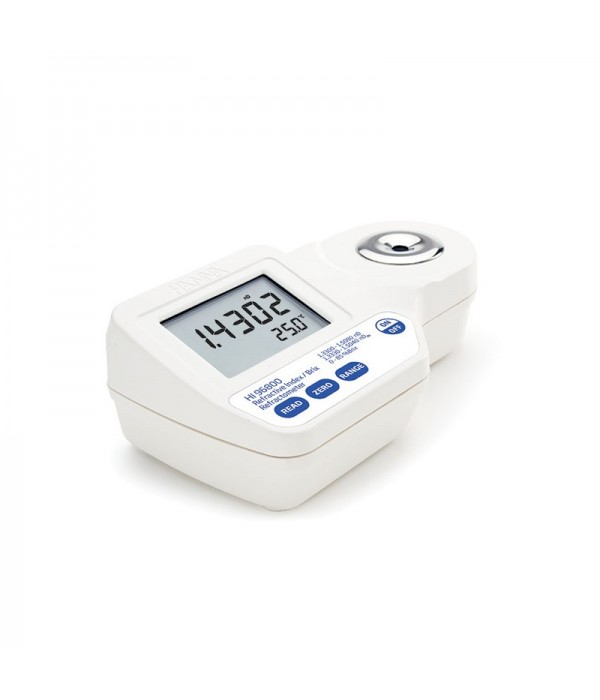 HANNA HI96800 Refraktif İndeks ve Brix Ölçer Refraktometre