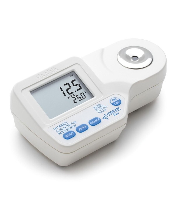 Hanna HI 96821 Dijital Refraktometre (Tuzluluk - Sodyum Klorür) Hanna HI 96821 Dijital Refraktometre (Tuzluluk - Sodyum Klorür)