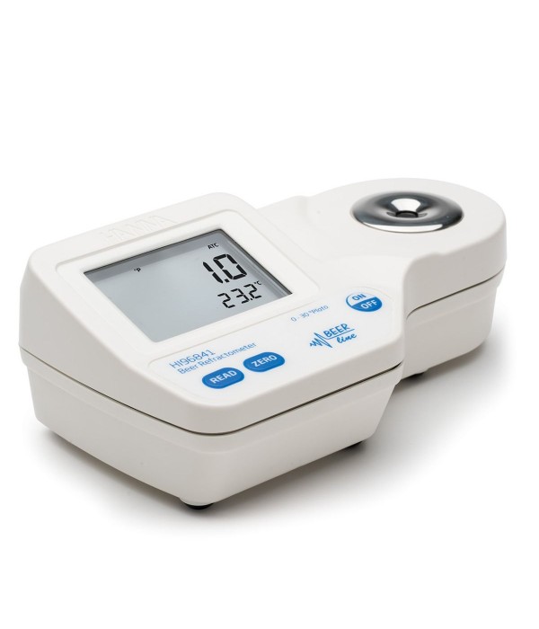 HANNA HI 96841 Dijital Bira Refraktometre  0... 30 °Plato HANNA HI 96841 Dijital Bira Refraktometre  0... 30 °Plato