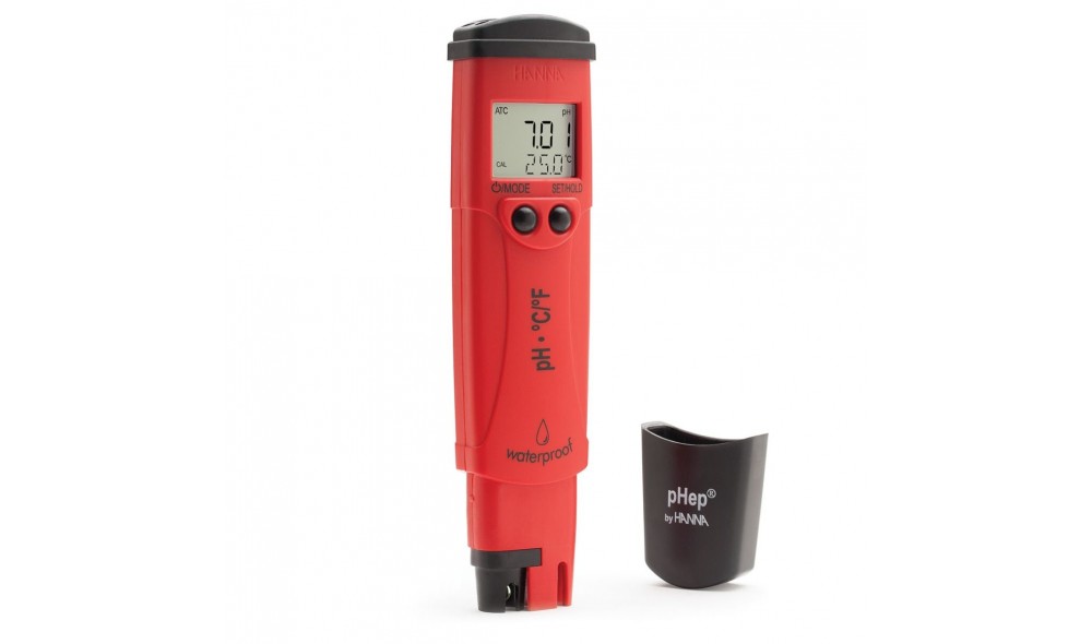 HANNA pHep®5 HI 98128 Cep Tipi pH Metre Waterproof HANNA pHep®5 HI 98128 Cep Tipi pH Metre Waterproof