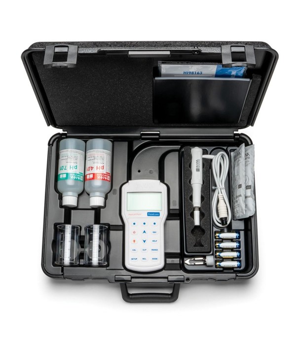 HANNA HI98163 Et pH Metresi FSMA Onaylı (-2.0 pH... +20.0 pH)