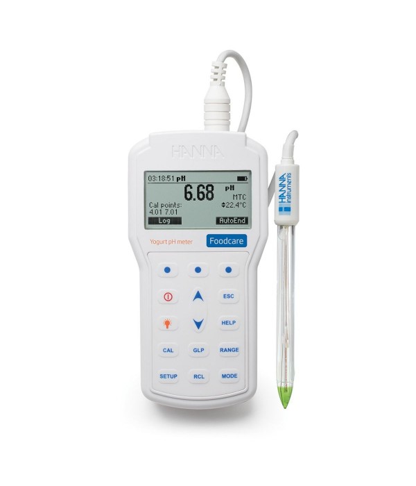 HANNA HI98164 Yoğurt pH Metresi FSMA Onaylı -2.0 pH... +20.0 pH HANNA HI98164 Yoğurt pH Metresi FSMA Onaylı -2.0 pH... +20.0 pH