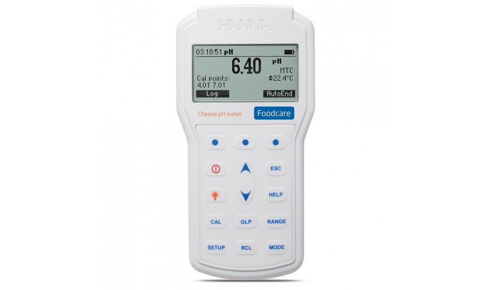 HANNA HI98165 Peynir pH Metresi FSMA Onaylı (-2.0 pH... +20.0 pH) HANNA HI98165 Peynir pH Metresi FSMA Onaylı (-2.0 pH... +20.0 pH)