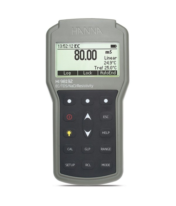 Hanna HI98193 Su geçirmez Taşınabilir EC / TDS / Dirençlilik / Tuzluluk Ölçer Hanna HI98193 Su geçirmez Taşınabilir EC / TDS / Dirençlilik / Tuzluluk Ölçer