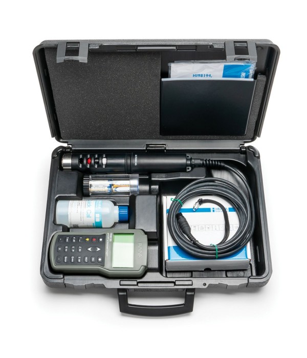 Hanna HI98196 Çok parametreli pH / ORP / DO / Basınç / Sıcaklık Su Geçirmez Ölçüm Cihazı