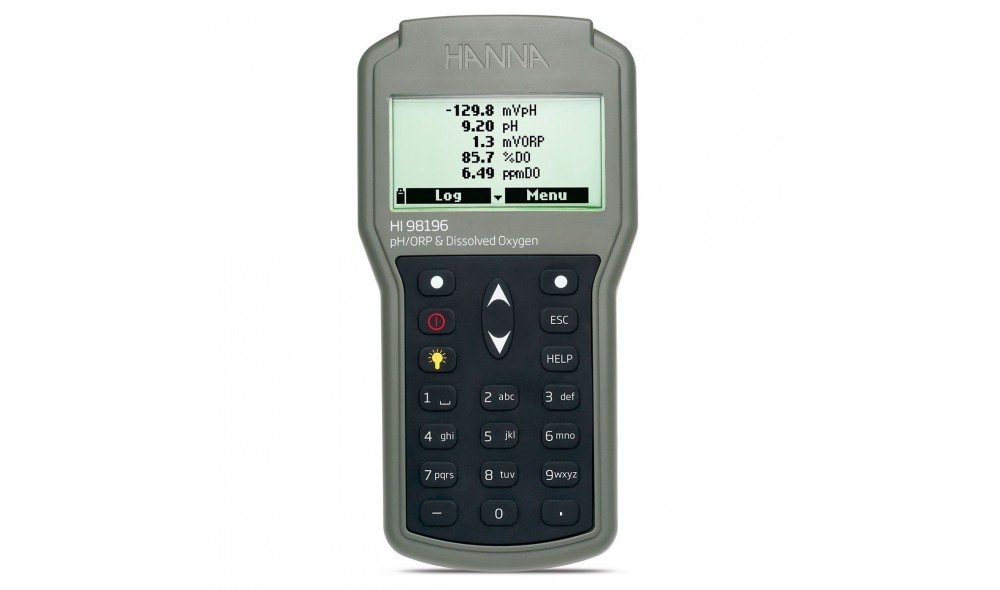 Hanna HI98196 Çok parametreli pH / ORP / DO / Basınç / Sıcaklık Su Geçirmez Ölçüm Cihazı Hanna HI98196