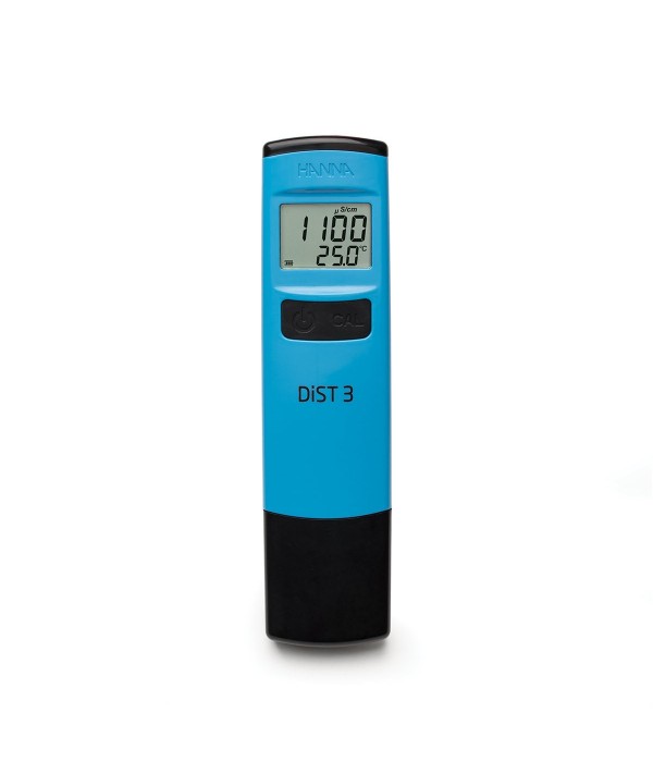 HANNA HI98303 DİST® 3 Waterproof EC Cep Tipi İletkenlik Ölçer HANNA HI98303 DİST® 3 Waterproof EC Cep Tipi İletkenlik Ölçer