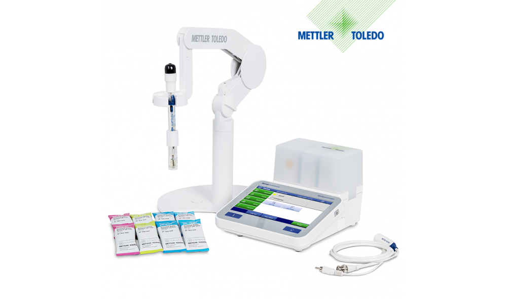 METTLER TOLEDO Sevenexcellence™ pH Metre S400 Bio Kit InLab Routine Pro-ISM pH Elektrodu ile