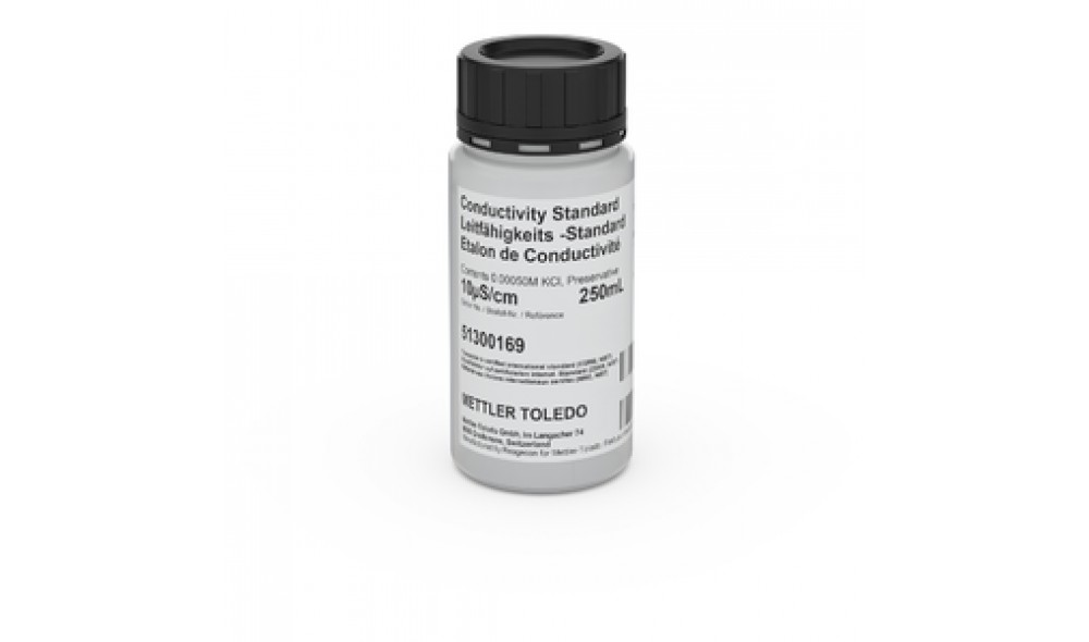 Mettler Toledo 51300169 İletkenlik Kalibrasyon Çözeltisi 10 µS/cm / 250 mL