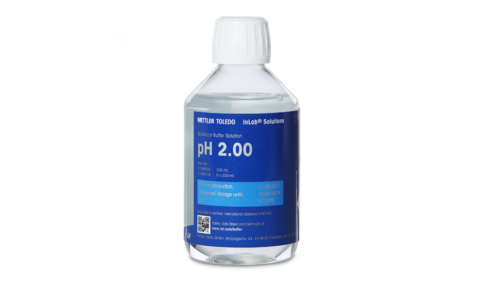 Mettler Toledo pH 2.00 Kalibrasyon Çözeltisi 250 mL