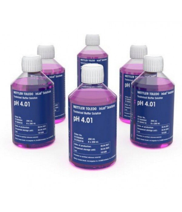 Mettler Toledo 51350018 Teknik Tampon Çözeltisi Ph 4.01 6x250 ML