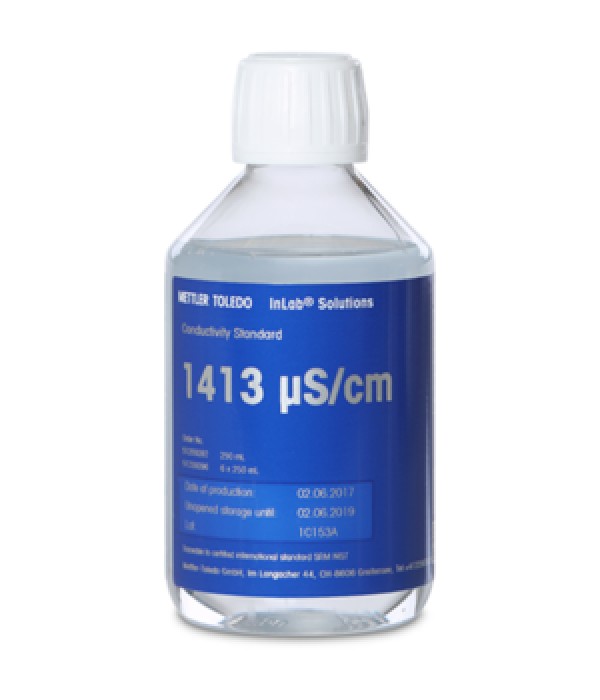 Mettler Toledo 51350092 İletkenlik Kalibrasyon Çözeltisi 1413 µS/cm / 250 mL