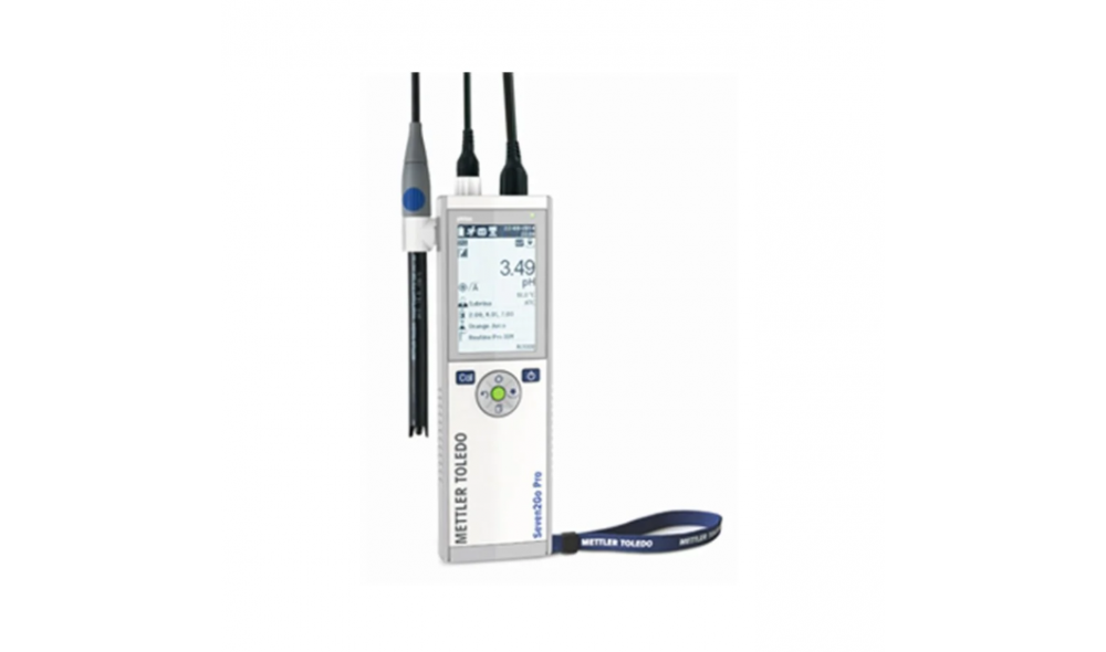 METTLER TOLEDO Seven2Go™ Portatif pH / İyon Ölçer S8-Field-Kit Inlab Expert Go-ISM-IP67 pH Elektrodu dahil