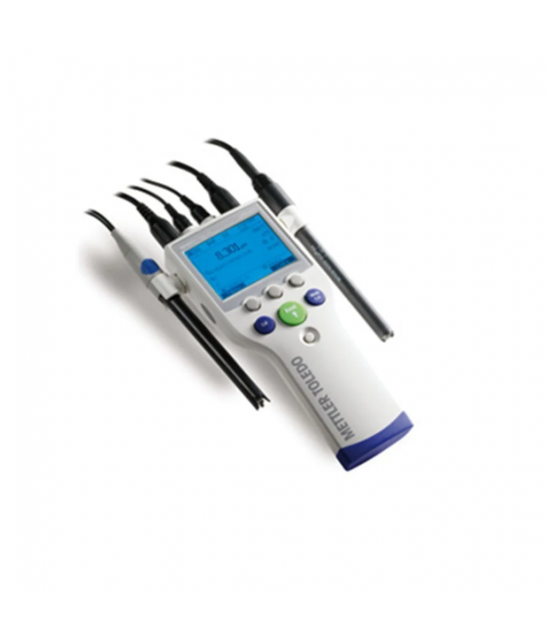 METTLER TOLEDO Sevengo Duo Portatif pH/İyon/Çözünmüş Oksijen Ölçer SG68-FK2 Kit Inlab Expert Go-ISM Portatif Tip Multiparametre