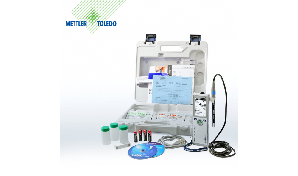 METTLER TOLEDO Seven2Go™ Portatif pH / İyon Ölçer S8-Field-Kit Inlab Expert Go-ISM-IP67 pH Elektrodu dahil