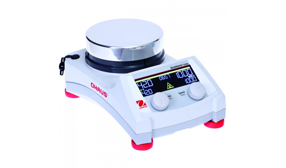 OHAUS Guardian® 7000 Isıtıcılı Manyetik Karıştırıcı (60-1600 rpm Dijital) OHAUS Guardian® 7000 Isıtıcılı Manyetik Karıştırıcı (60-1600 rpm Dijital)