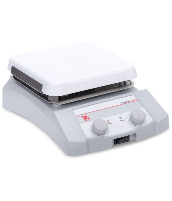 Ohaus e-G21HS07C Isıtıcılı Manyetik Karıştırıcı, 60-1600 rpm, 80-500°C, 15l, 18x18cm, Seramik, Analog Ohaus e-G21HS07C Isıtıcılı Manyetik Karıştırıcı, 60-1600 rpm, 80-500°C, 15l, 18x18cm, Seramik, Analog