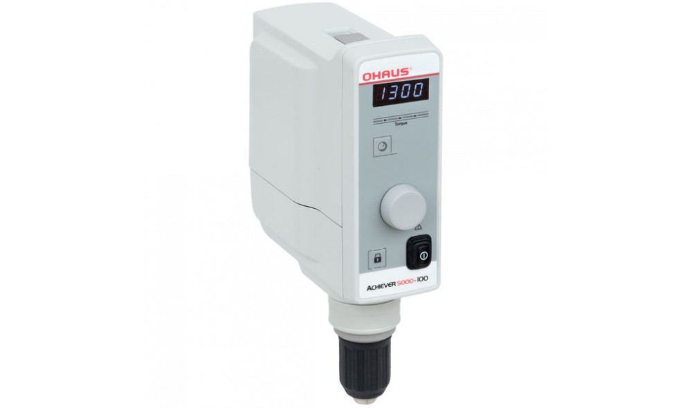 OHAUS E-A51ST100 Mekanik Karıştırıcı, 100 Litre Kapasite, 30-1300 Rpm Hız, 100 Ncm Tork, Tek Cihaz