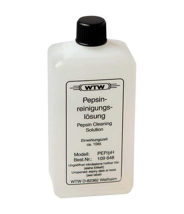 Wtw Pep/pH Pepsin temizleme çözeltisi Sadece cam gövdeli elektrotlar için temizleme çözeltisi, 3 x 250 ml