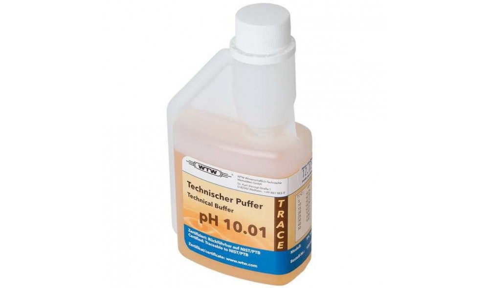 WTW TPL 10 Trace Kalibrasyon Çözeltisi pH 10,01, 250 ml WTW TPL 10 Trace Kalibrasyon Çözeltisi pH 10,01, 250 ml