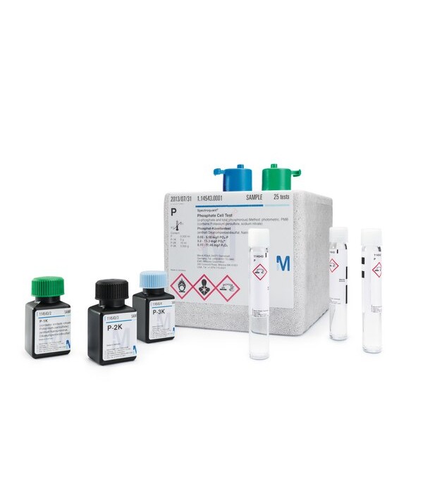 Merck 114555 COD Cell Test Method photometric 500 - 10000 mg/l Spectroquant 25 test