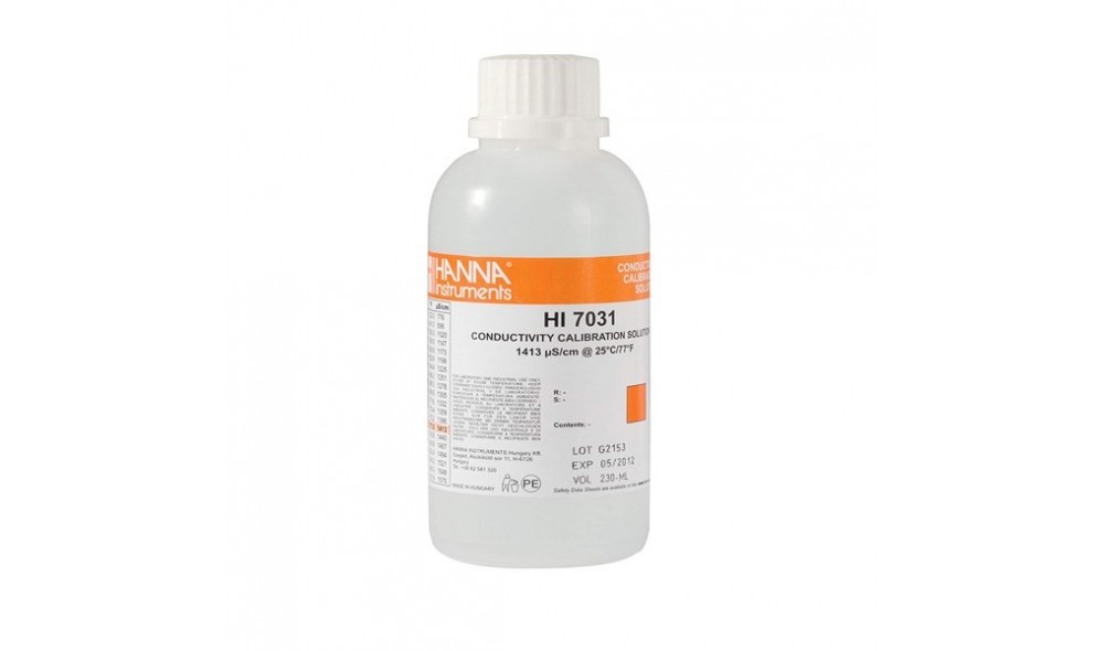 HANNA HI 7031L 1413 µs/cm İletkenlik Sıvısı 500 ML