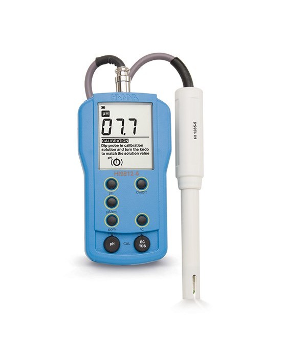 HANNA HI 9812-51 pH/İletkenlik/TDS/Sıcaklık Ölçer HANNA HI 9812-51 pH/İletkenlik/TDS/Sıcaklık Ölçer