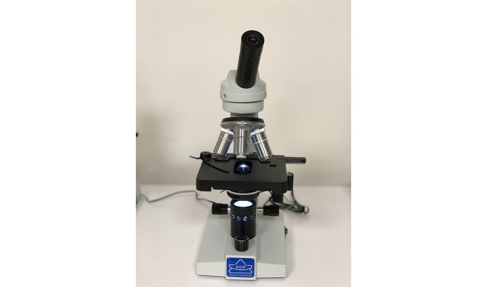 SOIF M2 Monoküler Öğrenci Mikroskobu -4 Objektif Yuvalı Achromat-1000x