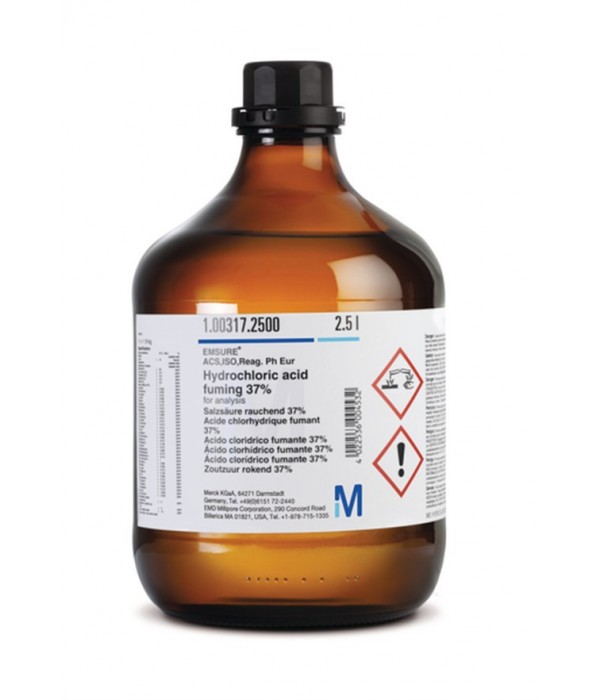 Merck 100456 Nitric Acid 65% GR   ISO (max. 0,005ppm Hg) (Nitrik Asit)