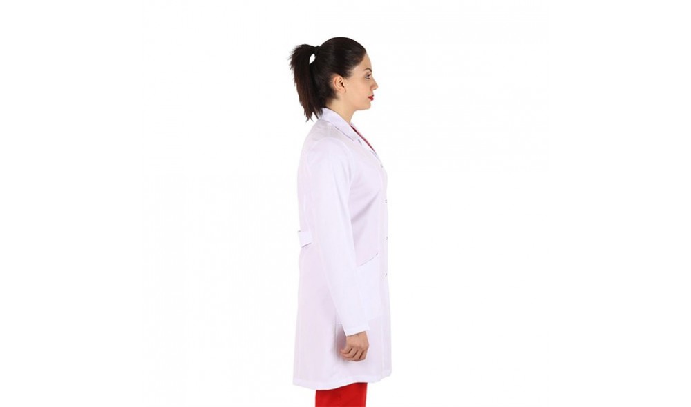 BP-01 Bayan Doktor Önlük Ceket Yaka Uzun Kol BP-01 Bayan Doktor Önlük Ceket Yaka Uzun Kol