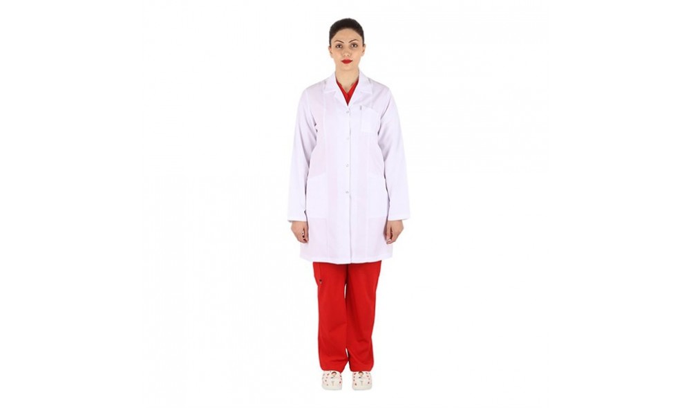 BP-01 Bayan Doktor Önlük Ceket Yaka Uzun Kol BP-01 Bayan Doktor Önlük Ceket Yaka Uzun Kol