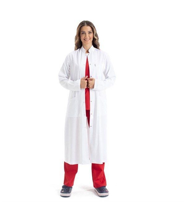 BP-11 Bayan Doktor ve Laboratuvar Önlük Uzun 120 Cm BP-11 Bayan Doktor ve Laboratuvar Önlük Uzun 120 Cm