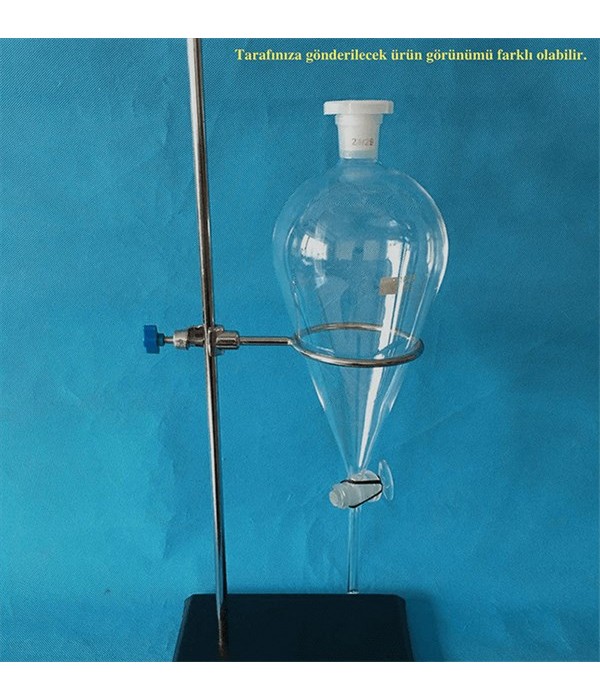 Ayırma  Hunisi  Armudi  Tip Cam Musluklu 50 ML