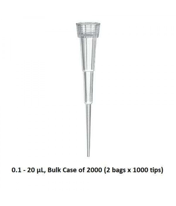 Brand 732002 Nano Kapaklı 0,1-20uL pipet ucu (2000 Adet)