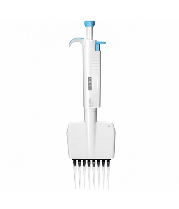 DLAB MicroPette Plus 8 Kanallı Ayarlanabilir Otomatik Pipet 0.5-10 μL