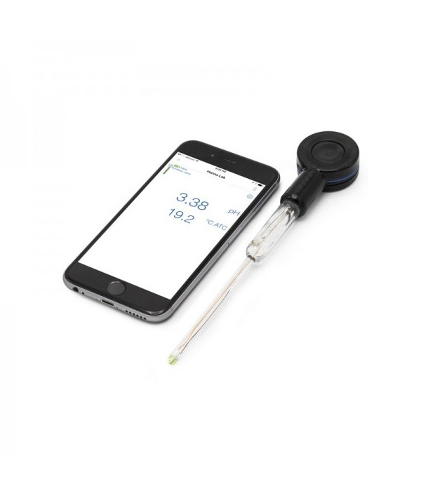 Hanna HI 13302 Şişeler ve Test Tüpleri için HALO® Kablosuz pH Ölçer